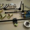 205 rear rocker type suspension kit with GAZ 1 WAY shocks and springs